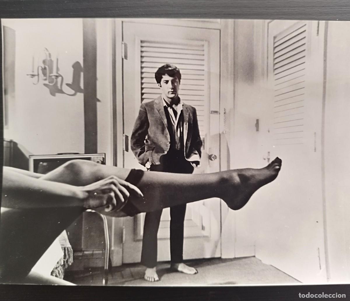 Cin&eacute;ma: Dustin Hoffman - Foto prensa original (imagen del p&oacute;ster) - El graduado (The graduate) - M. Nichols