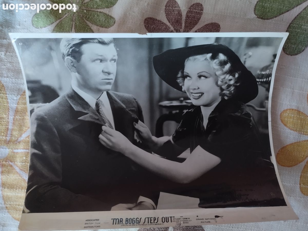 Cinema: 5 LOBBY CARDS - EL SE&Ntilde;OR BOOGS SALE 1938