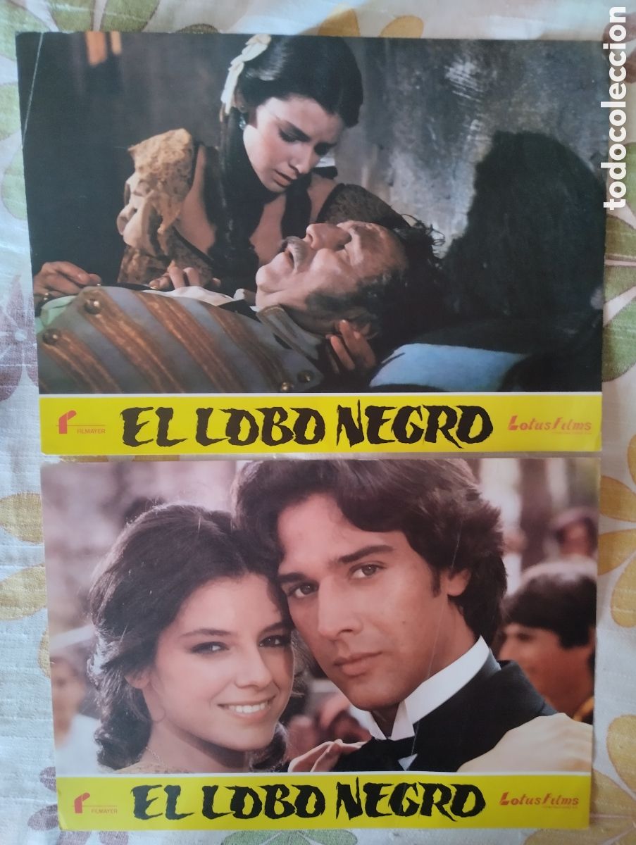 Cine: 6 FOTOCROMOS - EL LOBO NEGRO