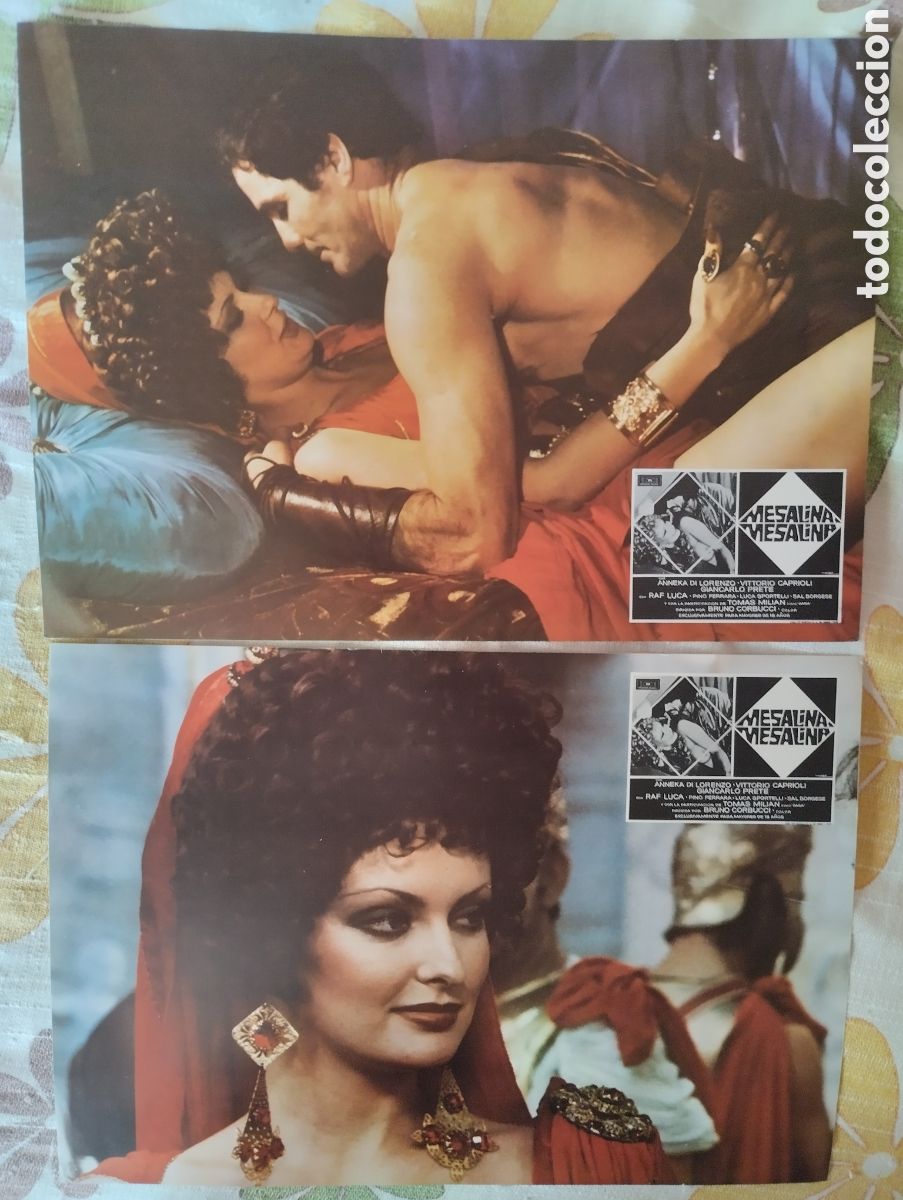 Cine: 2 FOTOCROMOS - MESALINA MESALINA