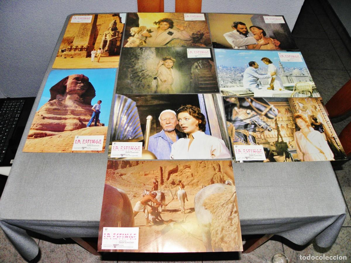Cine: SET 9 FOTOCROMOS LA ESFINGE A&Ntilde;O 1981 FRANK SCHAFFNER.