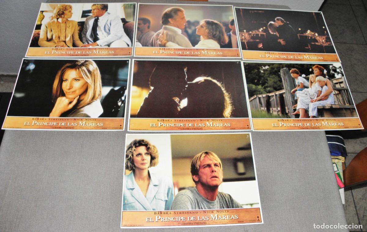 Cine: SET 7 FOTOCROMOS STALLONE EL PR&Iacute;NCIPE DE LAS MAREAS CON BARBRA STREISAND, Y NICK NOLTE A&Ntilde;O 1991