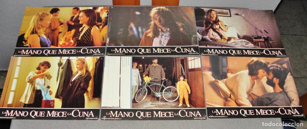 Cine: SET 6 FOTOCROMOS LA MANO QUE MECE LA CUNA