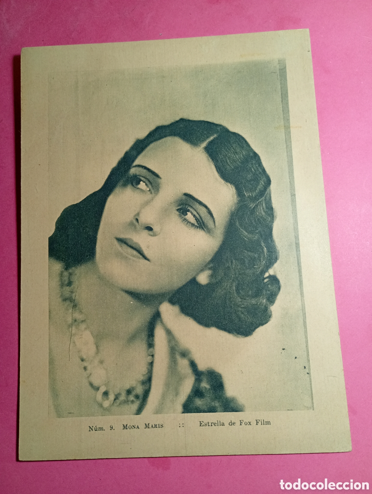 Cine: Lote 8 Fotos b/n de la Pel&iacute;cula El Mismo Barro (1930) Mona Maris, Juan Torrena. Fox Cine