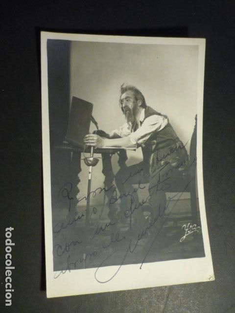 Cin&eacute;ma: ANTONIO MEDIO ACTOR Y BARITONO GIJON ASTURIAS FOTOGRAFIA CON FIRMA AUTOGRAFA YSA FOT. ZARAGOZA
