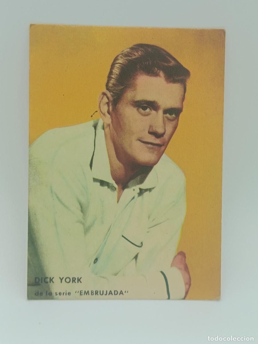 Cine: FOTO CROMO ANTIGUO CARTON 7,5CM X 10,5 CM APROXIMADAMENTE. A&Ntilde;OS 60. DICK YORK. PY