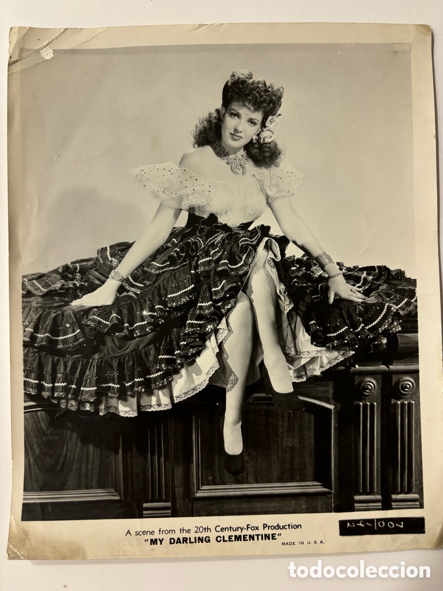 Cine: Foto original 20th century fox Linda Darnell en Padion de los fuertes
