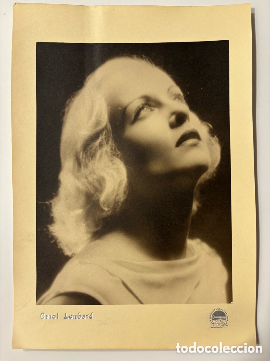 Cine: Foto original Paramount de Carole Lombard