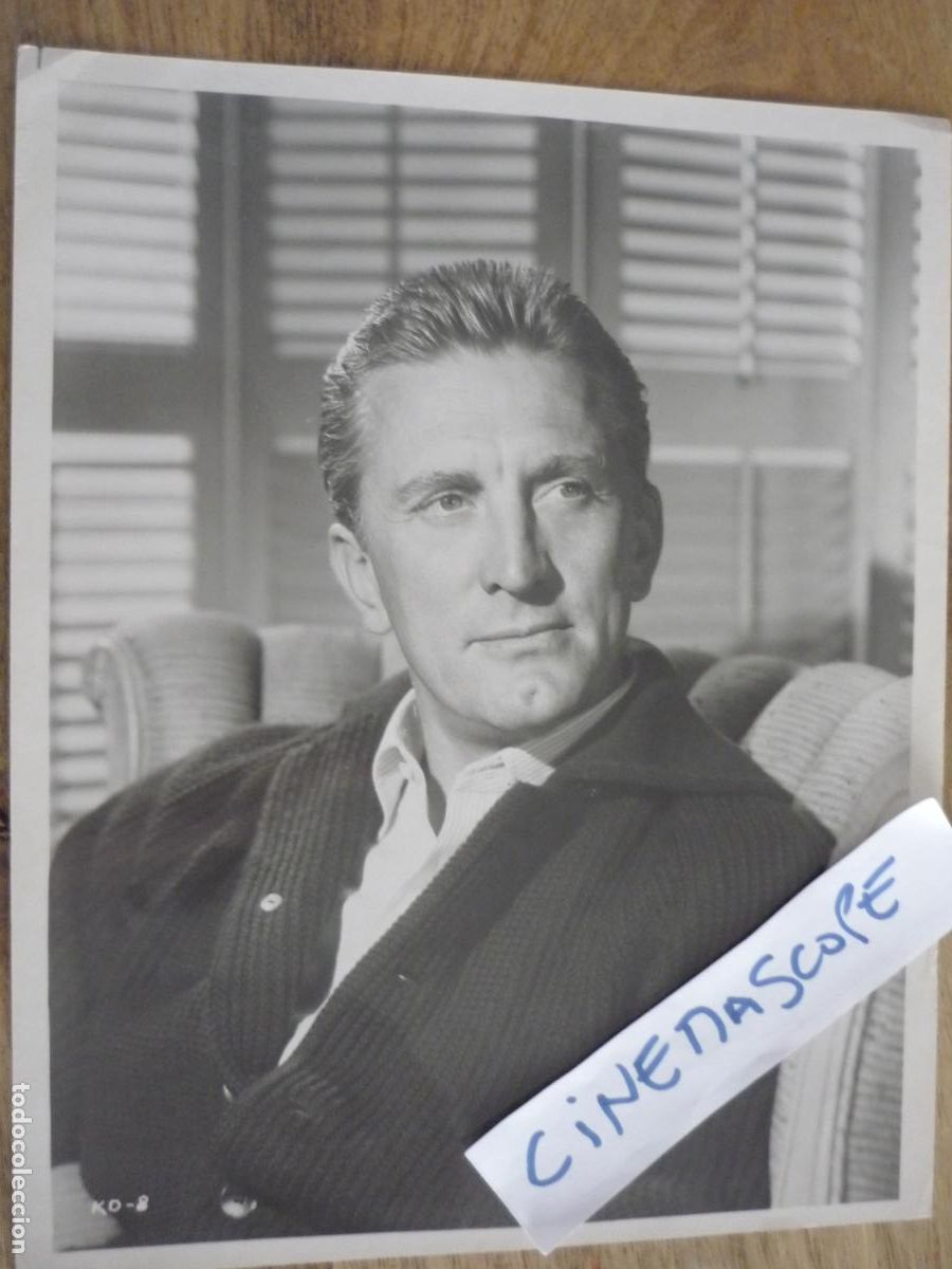 Cine: kirk douglas - foto original b/n - american cinema actor