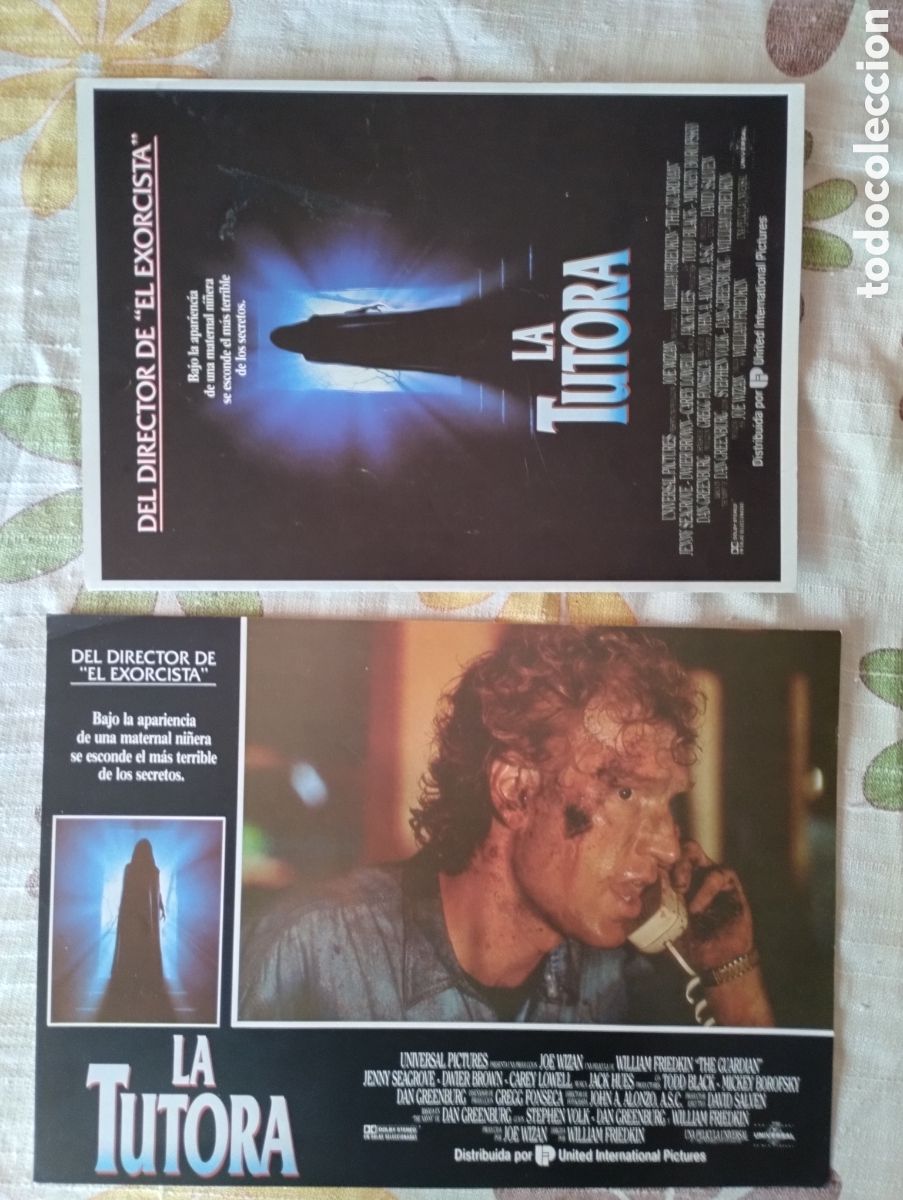 Cine: 3 FOTOCROMOS + GUIA DE CINE DOBLE - LA TUTORA