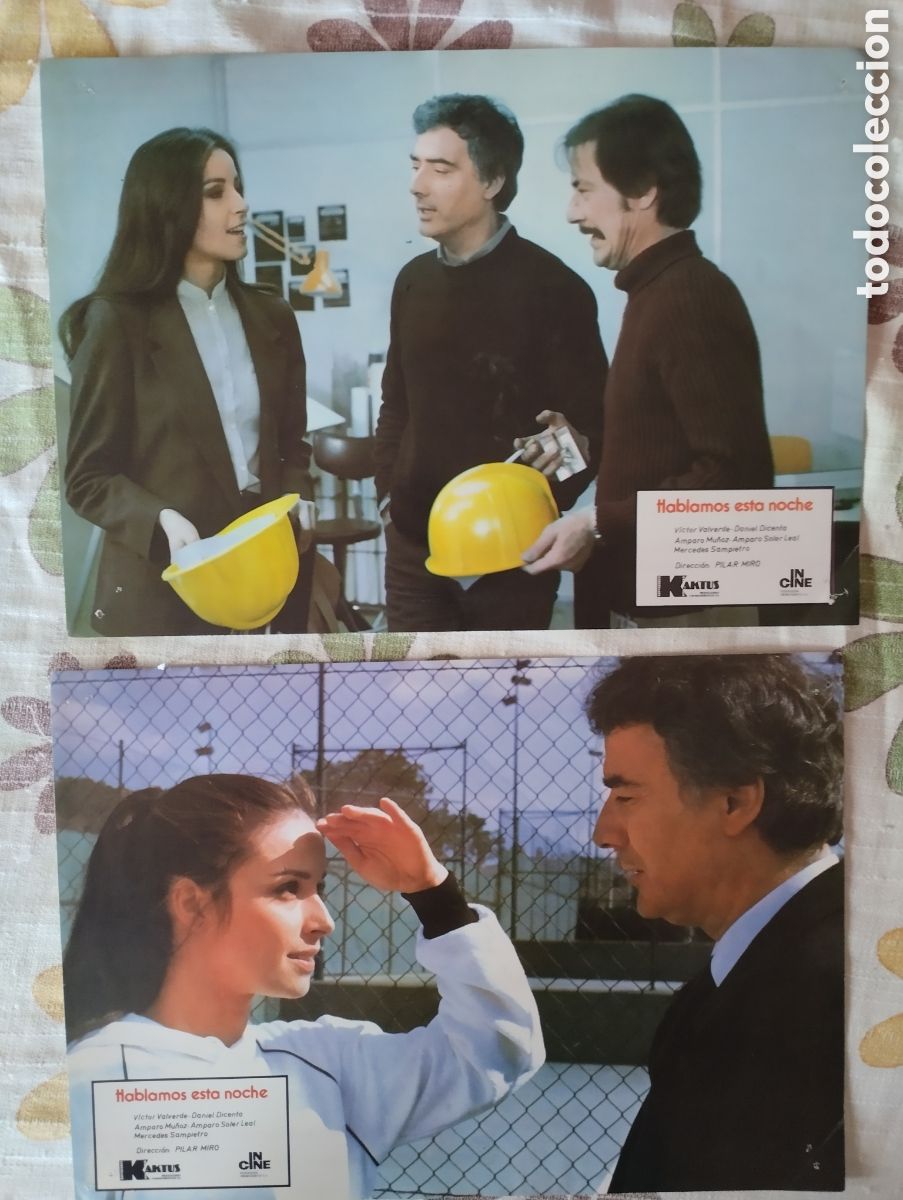Cine: 6 FOTOCROMOS - HABLAMOS ESTA NOCHE - AMPARO MU&Ntilde;OZ