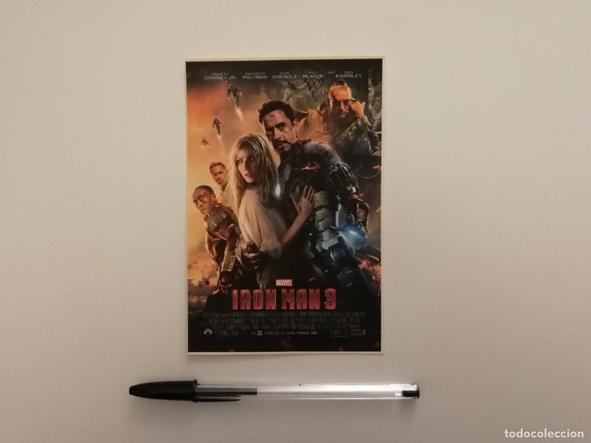 Cine: IMPRESO PAPEL -10*15- IRON MAN 3 - MARVEL