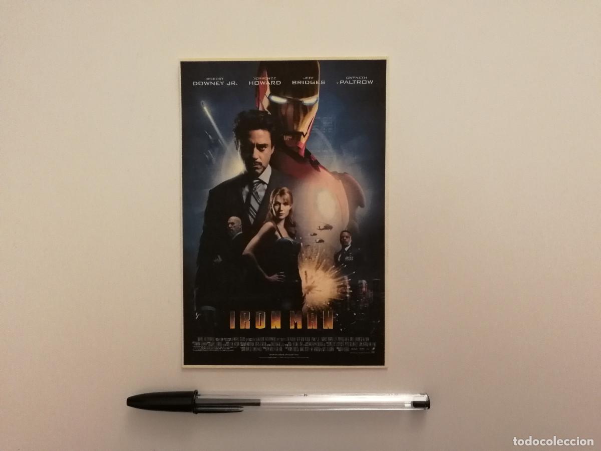 Cine: IMPRESO PAPEL -10*15- IRON MAN - MARVEL