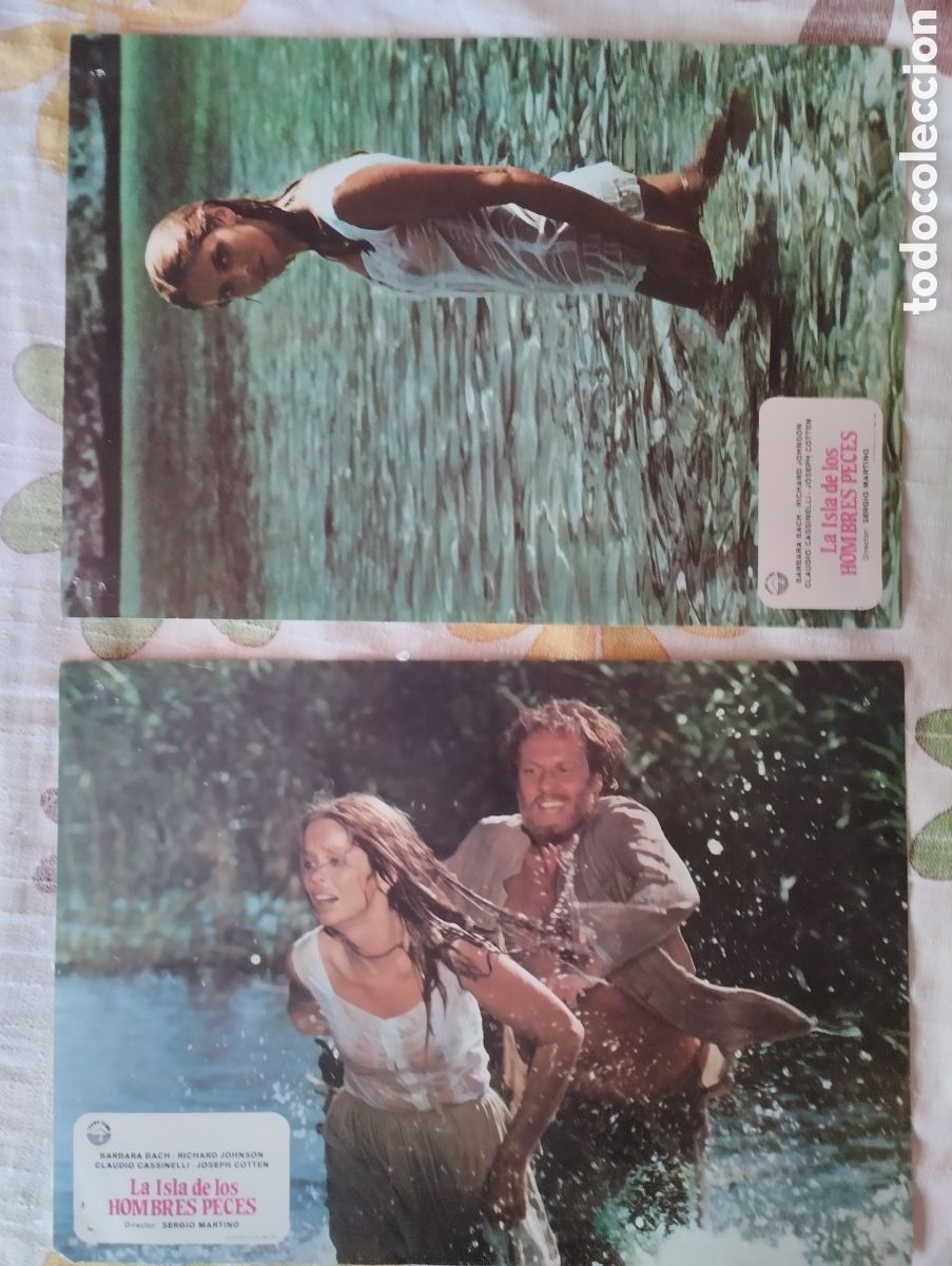 Cine: 6 FOTOCROMOS - LA ISLA DE LOS HOMBRES PECES
