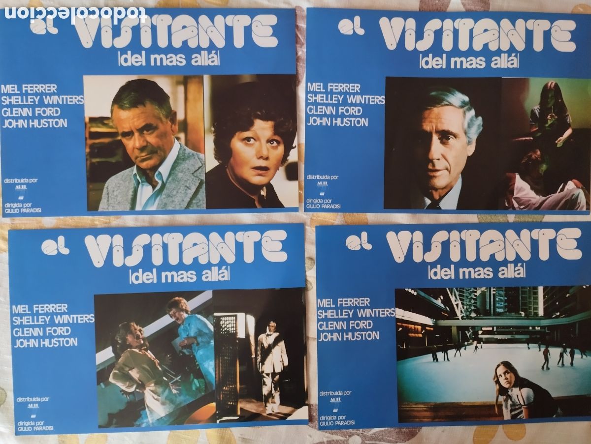 Cine: 12 FOTOCROMOS - EL VISITANTE DEL MAS ALL&Aacute; - SET COMPLETO