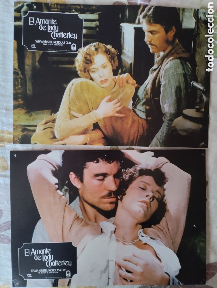 Cinema: 12 FOTOCROMOS - EL AMANTE DE LADY CHATTERLEY - SET COMPLETO - SYLVIA KRISTEL