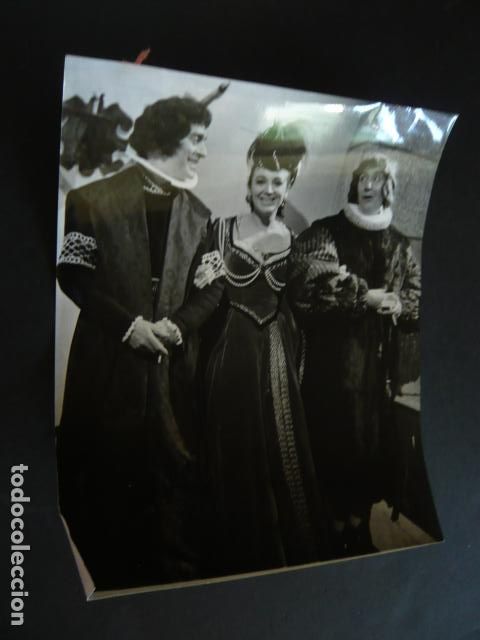 Cinema: ANTONIO CASAL ESPERANZA ROY Y MANOLO GOMEZ BUR ACTORES ANTIGUA FOTOGRAFIA ORIGINAL 18 X 24 CM