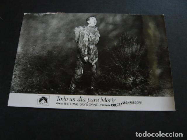 Cinema: ESCENA DE LA PELICULA TODO UN DIA PARA MORIR ANTIGUA FOTOGRAFIA ORIGINAL 18 X 12 CM