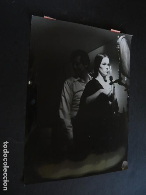 Cinema: GERALDINE CHAPLIN ACTRIZ ANTIGUA FOTOGRAFIA ORIGINAL 18 X 24 CM