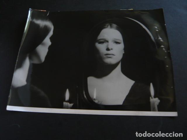 Cinema: GERALDINE CHAPLIN ACTRIZ ANTIGUA FOTOGRAFIA ORIGINAL 18 X 24 CM