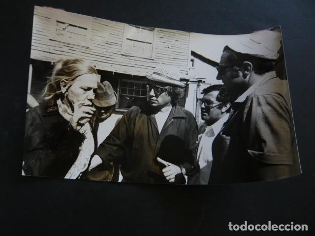 Cinema: ANA MARIA NO&Eacute; ACTRIZ RODAJE PELICULA MATALO ANTIGUA FOTOGRAFIA ORIGINAL 18 X 24 CM