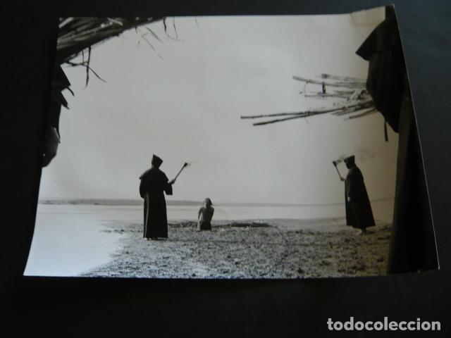 Cine: PASTEL DE SANGRE ESCENA DE PELICULA ANTIGUA FOTOGRAFIA ORIGINAL 24 X 18 CM