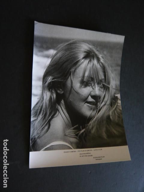 Cinema: FILM DE AMOR ESCENA DE LA PELICULA ANTIGUA FOTOGRAFIA ORIGINAL 18 X 12 CM