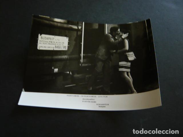 Cine: FILM DE AMOR ESCENA DE LA PELICULA ANTIGUA FOTOGRAFIA ORIGINAL 18 X 12 CM