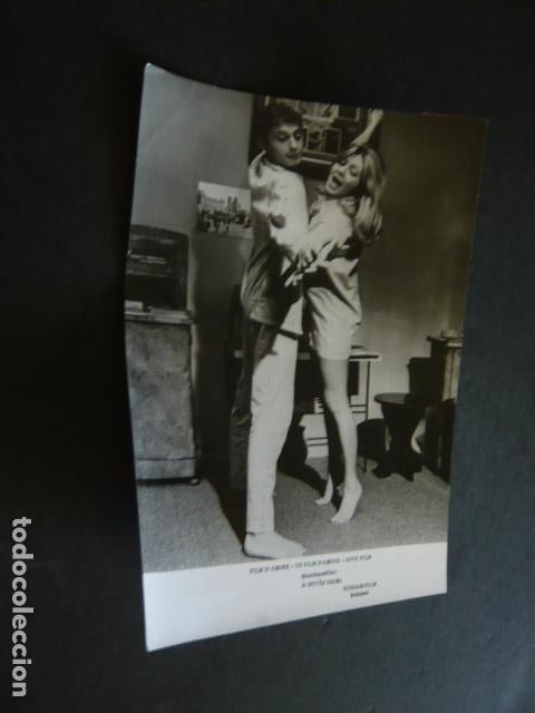 Cine: FILM DE AMOR ESCENA DE LA PELICULA ANTIGUA FOTOGRAFIA ORIGINAL 18 X 12 CM