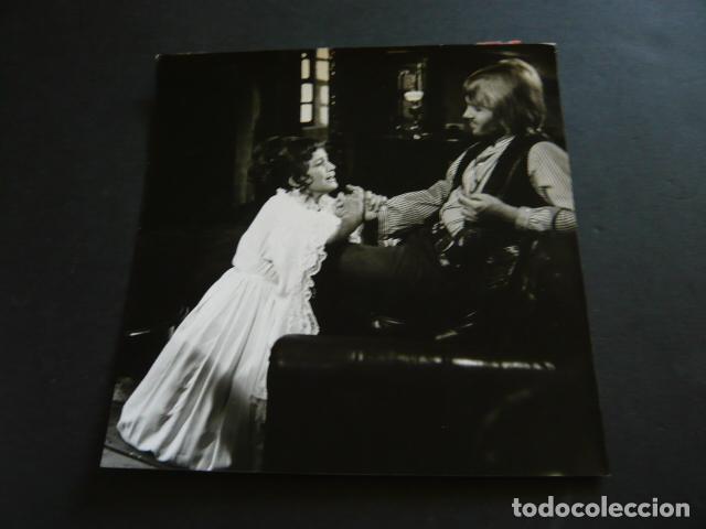 Cinema: MARIA SCHELL ACTRIZ Y DANIEL VERETTA ACTOR ANTIGUA FOTOGRAFIA ORIGINAL 18 X 18 CM