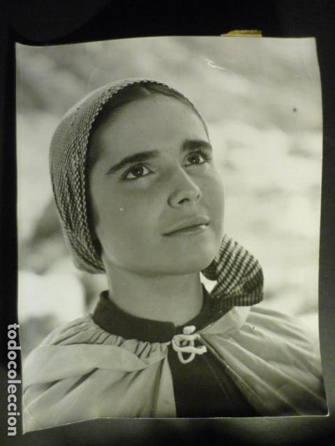 Cin&eacute;ma: CRISTINA GALBO ACTRIZ ANTIGUA FOTOGRAFIA ORIGINAL 18 X 24 CM