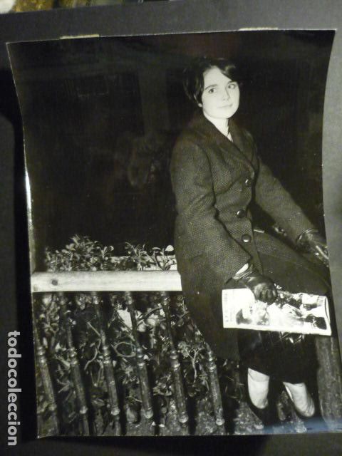 Cinema: CRISTINA GALBO ACTRIZ ANTIGUA FOTOGRAFIA ORIGINAL 18 X 24 CM