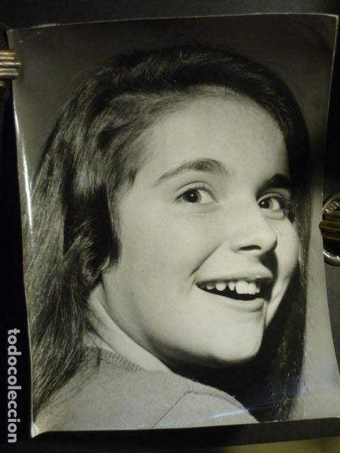 Cinema: CRISTINA GALBO ACTRIZ ANTIGUA FOTOGRAFIA ORIGINAL 18 X 24 CM