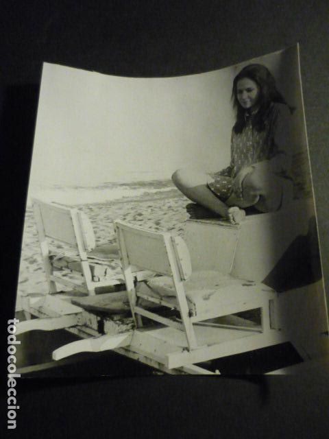 Cinema: CRISTINA GALBO ACTRIZ ANTIGUA FOTOGRAFIA ORIGINAL 14 X 16 CM