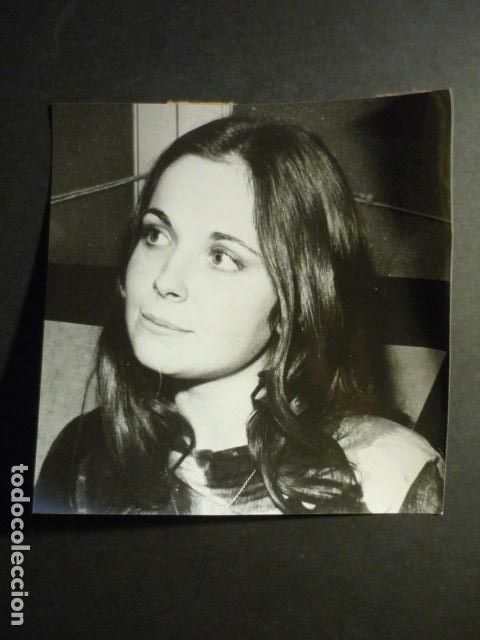 Cinema: CRISTINA GALBO ACTRIZ ANTIGUA FOTOGRAFIA ORIGINAL 14 X 15 CM