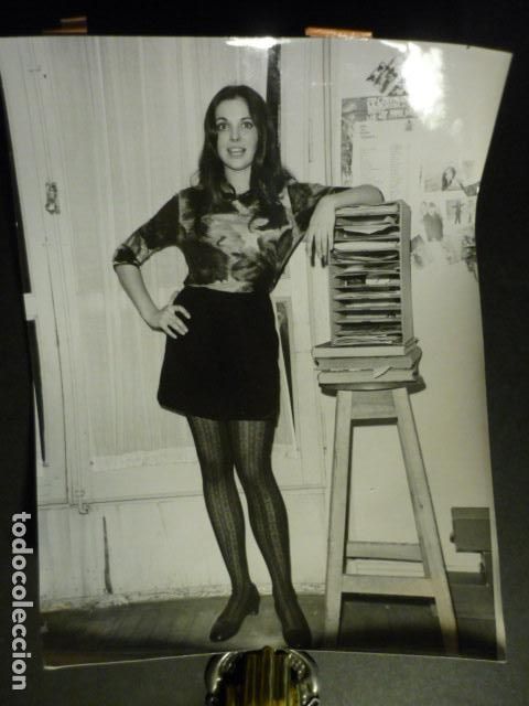 Cine: CRISTINA GALBO ACTRIZ ANTIGUA FOTOGRAFIA ORIGINAL 18 X 24 CM