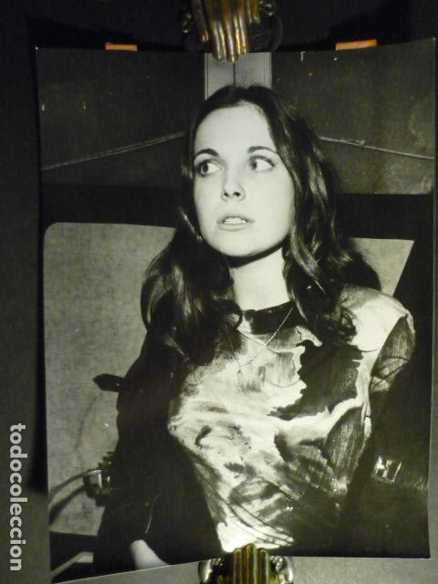 Cinema: CRISTINA GALBO ACTRIZ ANTIGUA FOTOGRAFIA ORIGINAL 18 X 24 CM