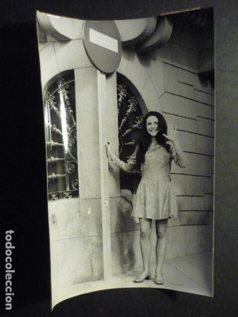 Cinema: CRISTINA GALBO ACTRIZ ANTIGUA FOTOGRAFIA ORIGINAL 18 X 12 CM