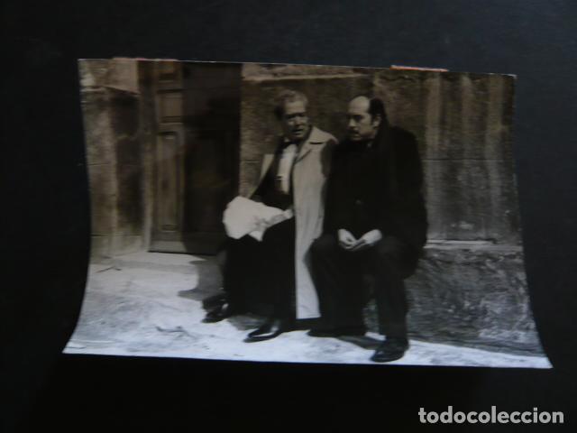 Cinema: JOSE LUIS LOPEZ VAZQUEZ ACTOR CON ANTONIO MARTELO ANTIGUA FOTOGRAFIA ORIGINAL 18 X 13 CM