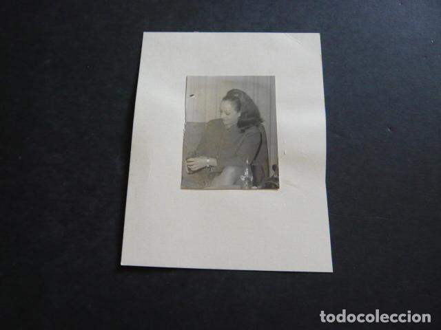 Cine: ENCARNA PASO ACTRIZ ANTIGUA FOTOGRAFIA ORIGINAL 4,5 X 6 CM