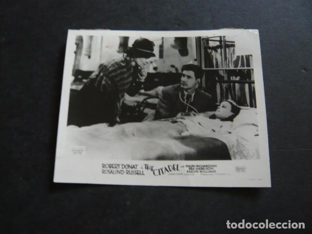 Cin&eacute;ma: ROBERT DONALD ACTOR EN PELICULA CITADEL ANTIGUA FOTOGRAFIA ORIGINAL 9 X 11 CM