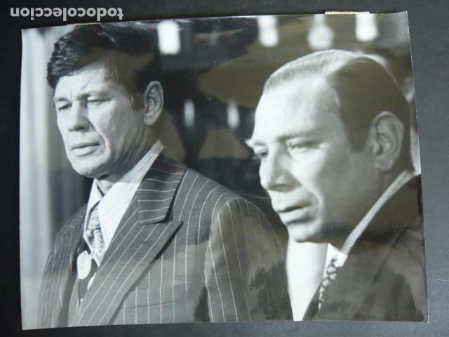 Cine: CHARLES BRONSON ACTOR ANTIGUA FOTOGRAFIA ORIGINAL 18 X 24 CM