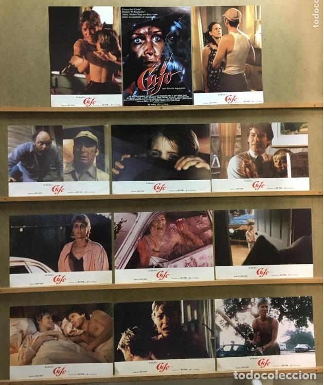 Cin&eacute;ma: AFK51 CUJO STEPHEN KING DEE WALLACE TERROR SET COMPLETO 12 FOTOCROMOS ORIGINAL ESTRENO