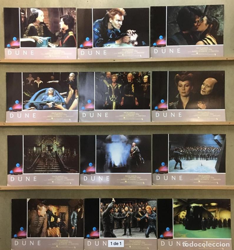 Cin&eacute;ma: AFK53 DUNE DAVID LYNCH STING CIENCIA FICCION SET COMPLETO 12 FOTOCROMOS ORIGINAL ESTRENO