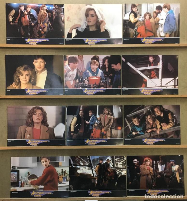 Cinema: AFK56 AVENTURAS EN LA GRAN CIUDAD ELISABETH SHUE SET COMPLETO 12 FOTOCROMOS ORIGINAL ESTRENO h2