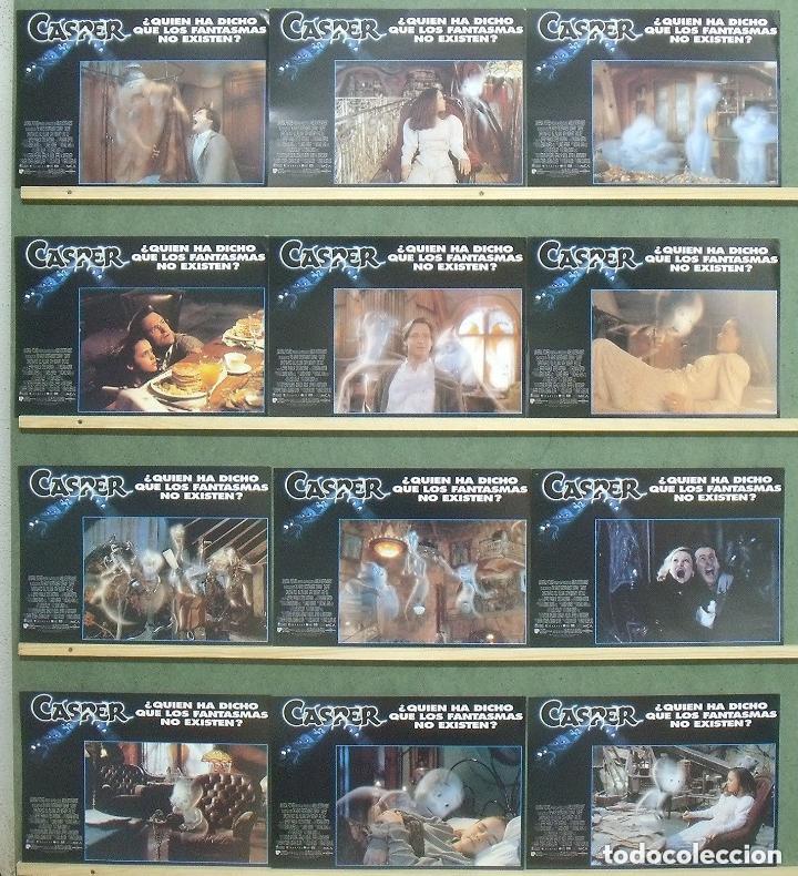 Cinema: AFK57 CASPER CHRISTINA RICCI BILL PULLMAN SET COMPLETO 12 FOTOCROMOS ORIGINAL ESTRENO
