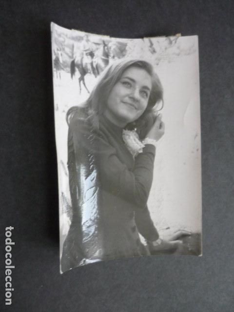 Cine: ANGELES ESTEBAN DEL VALLE ACTRIZ ANTIGUA FOTOGRAFIA 7,5 X 10,5 CM