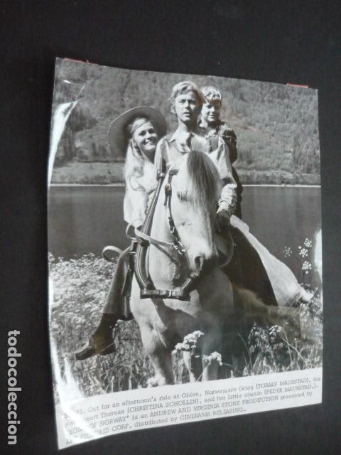 Cine: SONG OF NORWAY ESCENA DE LA PELICULA ANTIGUA FOTOGRAFIA 18 X 24 CM