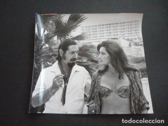 Cinema: HELGA LINE Y JAIME DE MORA Y ARAGON ANTIGUA FOTOGRAFIA 16 X 17 CM