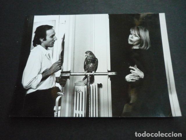 Kino: EUSEBIO PONCELA ACTOR EN LA MUERTE DEL ESCORPION ESCENA DE LA PELICULA ANTIGUA FOTOGRAFIA 18 X 12 CM